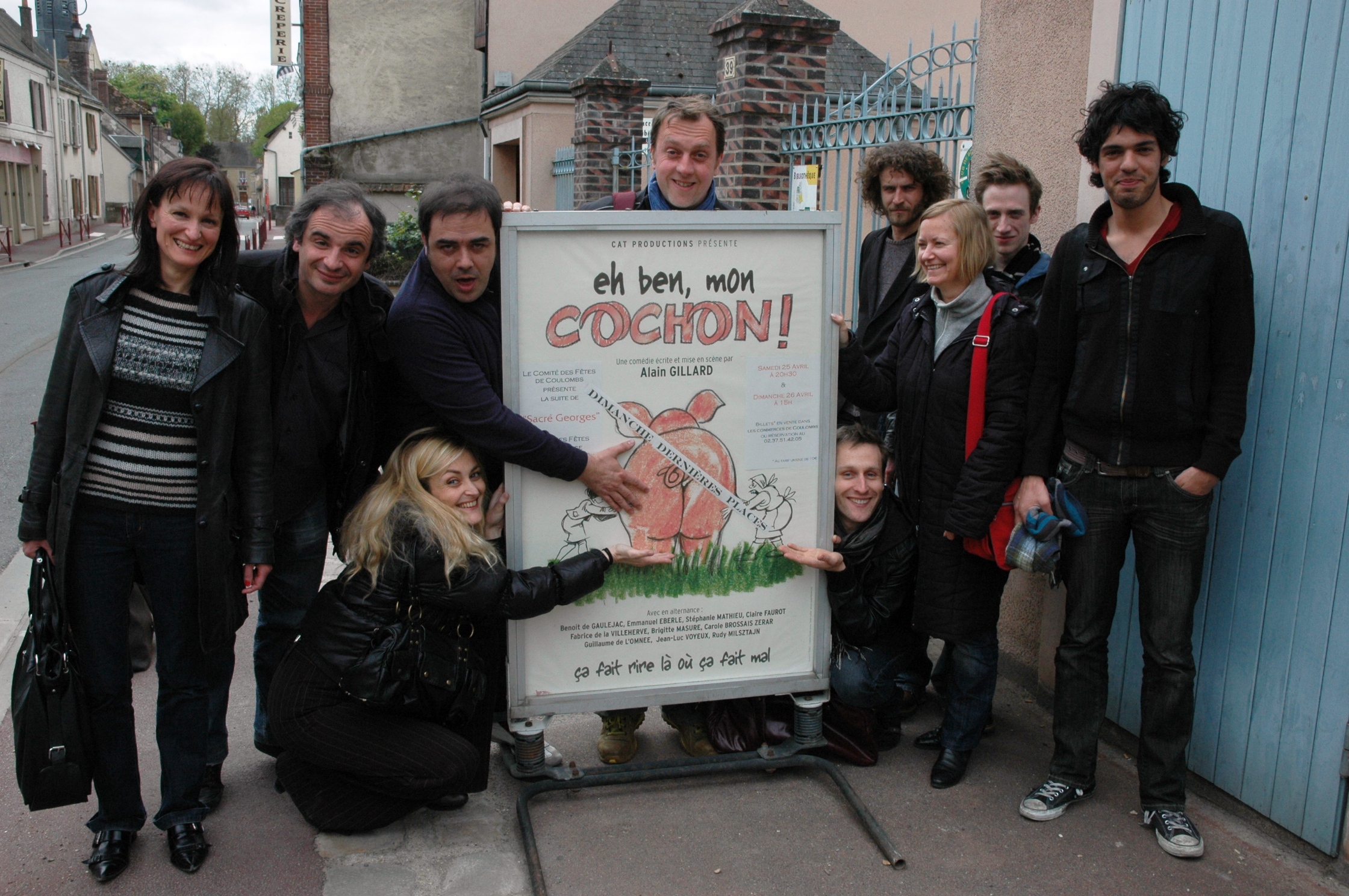 Avant de monter sur scène